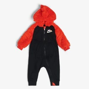 NWT Nike Logo Sherpa Coverall Romper